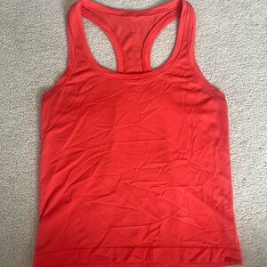 Lululemon Women's Red Racerback Tank Top